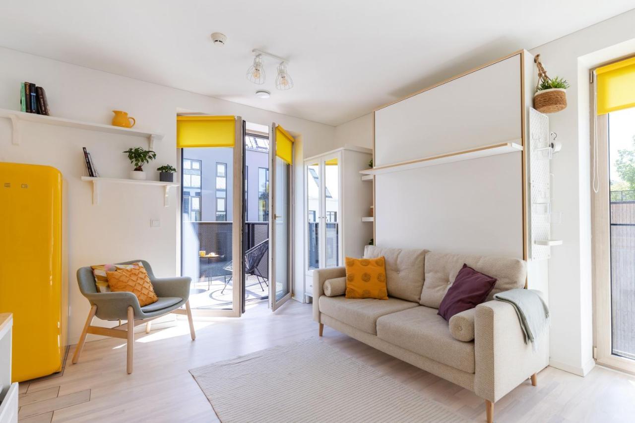 Yellow Studio Paupys Apartment Vilnius Exterior photo