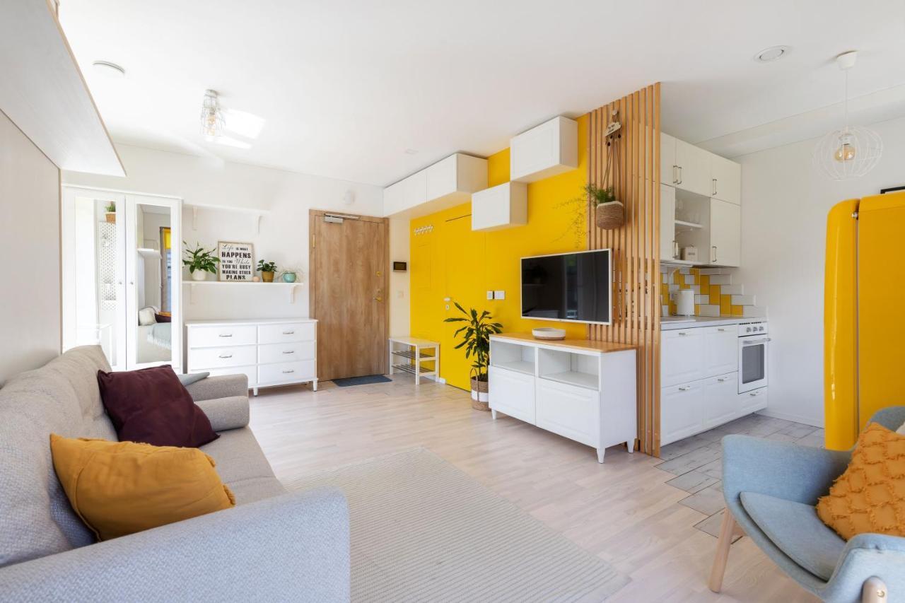 Yellow Studio Paupys Apartment Vilnius Exterior photo