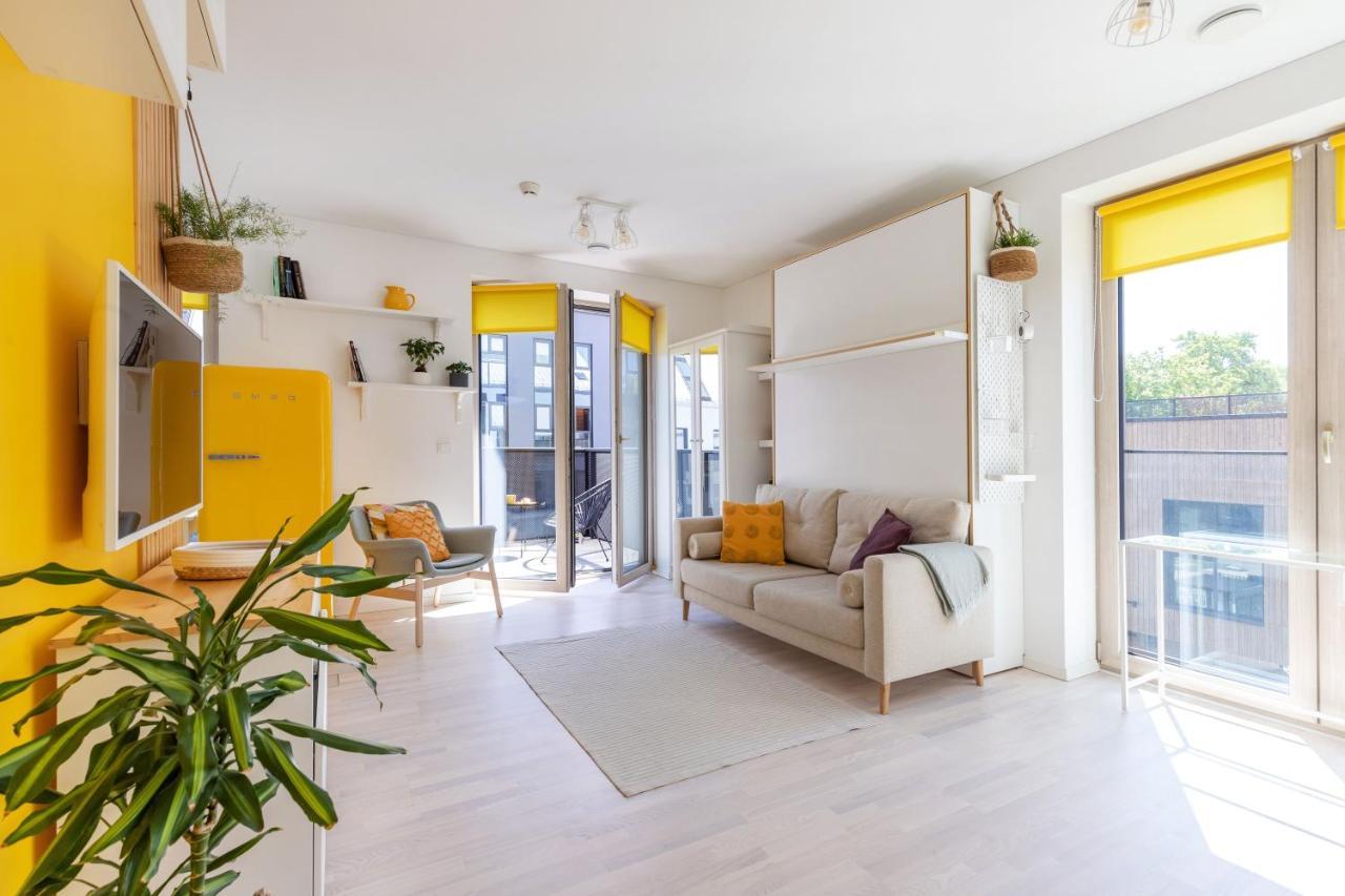 Yellow Studio Paupys Apartment Vilnius Exterior photo