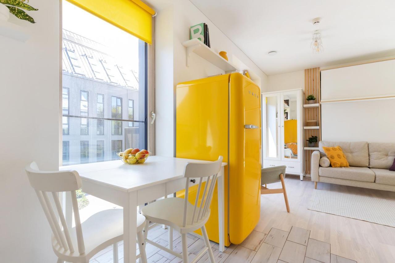 Yellow Studio Paupys Apartment Vilnius Exterior photo