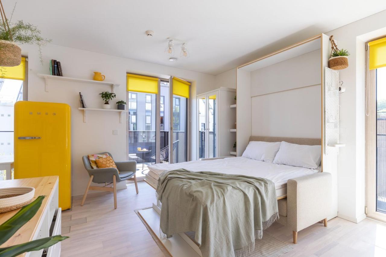 Yellow Studio Paupys Apartment Vilnius Exterior photo