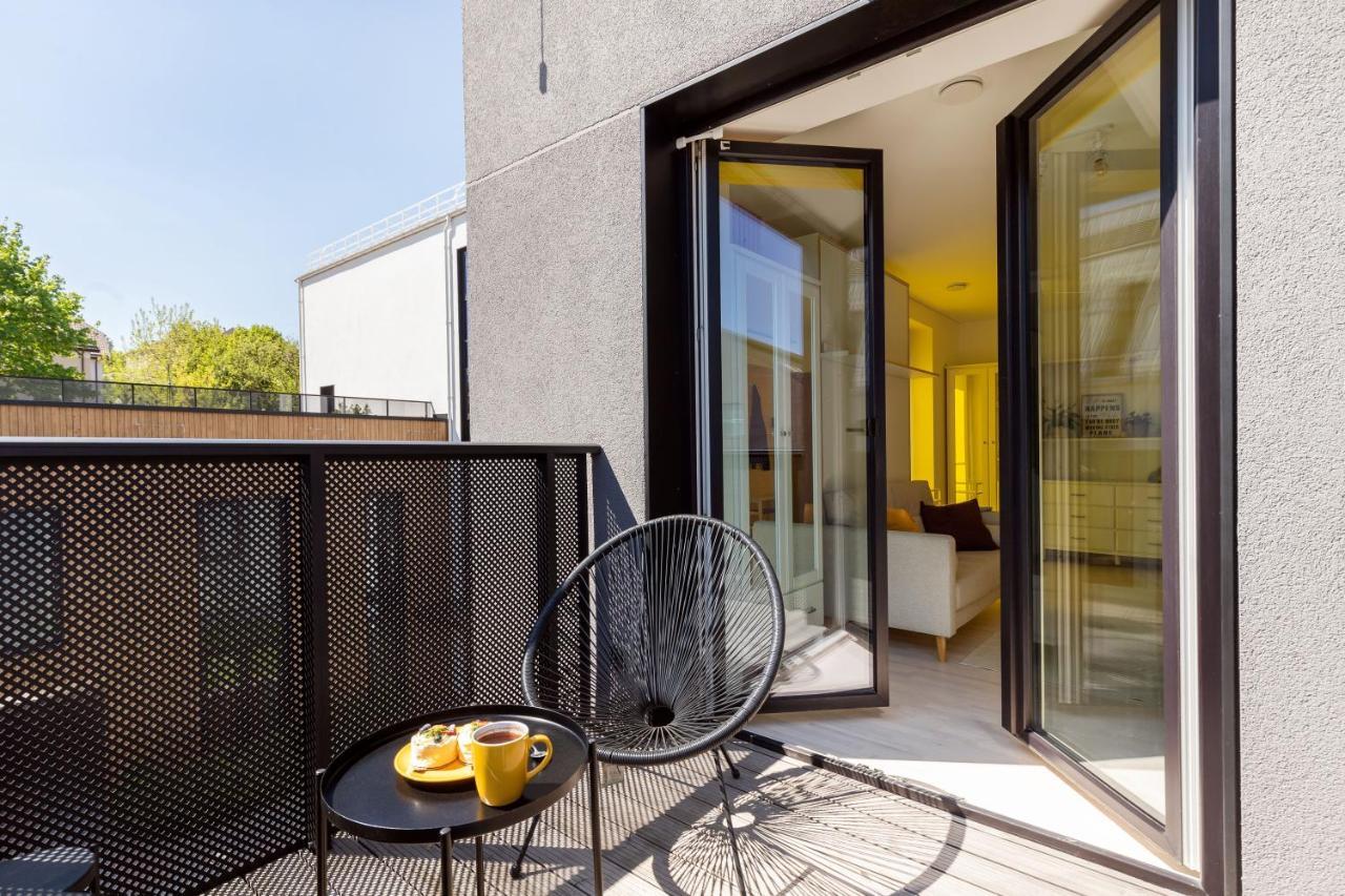 Yellow Studio Paupys Apartment Vilnius Exterior photo